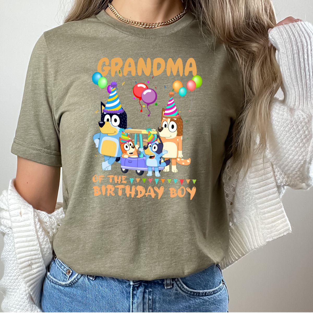 Custom Bluey Birthday Shirt - Boys & Girls