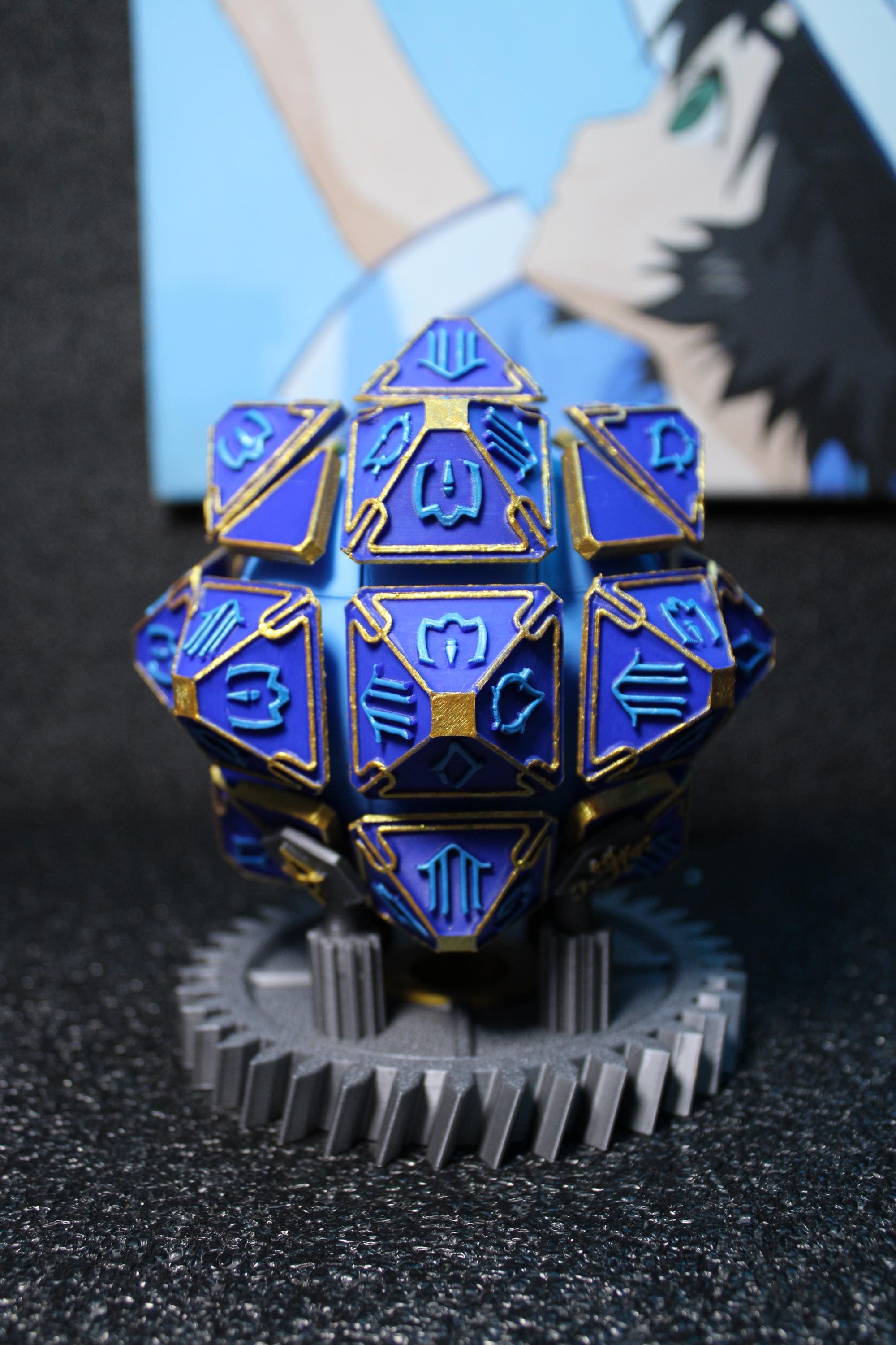 アーケイン・ヘキスコア・ルービックキューブ：3Dプリント＆ハンド