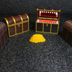 Mimic Treasure Chest: D&D Campaign Surprise Toy