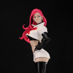 Jessie from Team Rocket by ESM - 1/2.5 Scale Full Color 3D Print - Customizable to order