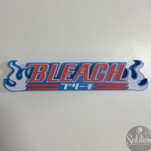 Cartello espositivo con LOGO stampato in 3D ANIME / Decorazione per la casa personalizzabile per i fan / Grafica carina / Cartello personalizzabile per scrivania/scaffale/porta / Regalo di arte murale