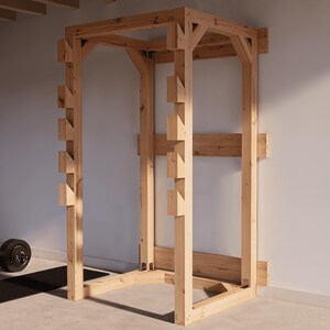 Plywood squat rack hotsell