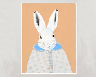 Art Print - Arctic Hare - 3 Sizes - S/M/L