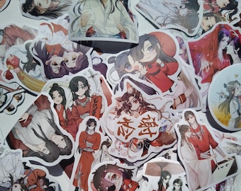 MDZS TGCF SVSSS Erha Stars of Chaos Ballad of Sword Sticker Bag 60 pieces/pack