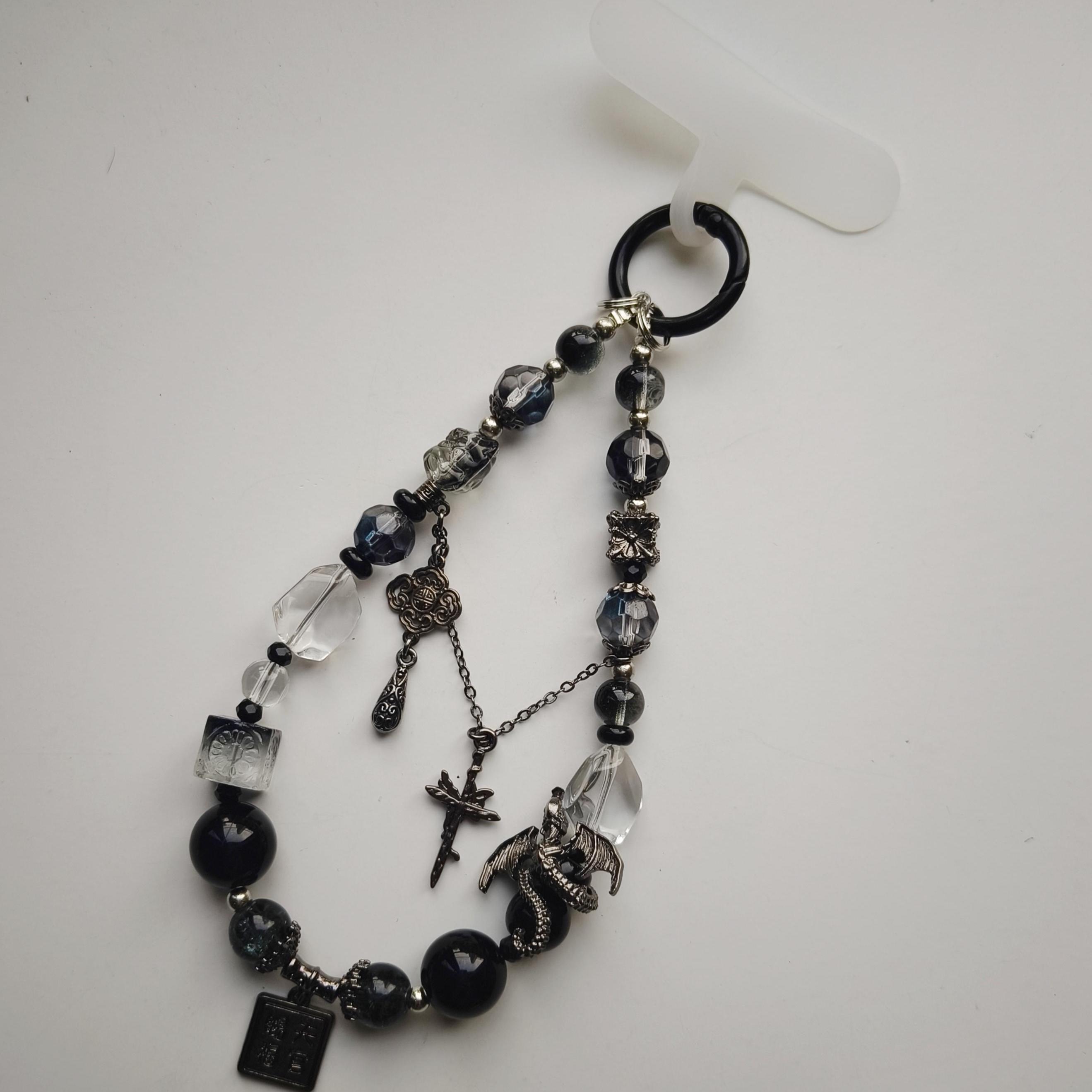 TGCF Jun Wu Phone Chain | Tian Guan Ci Fu | Danmei BL Anime Merch | Heaven Official’s Blessing Keychain Gift