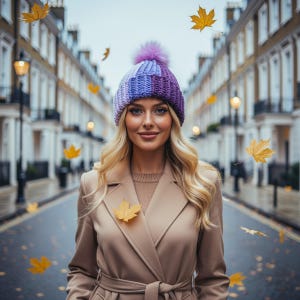 Patrón de gorro de crochet, gorro acanalado para mujer, gorro cálido de invierno (PDF)