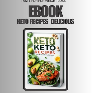 Ultimate Keto Diet  Recipes eBook Low-Carb for Weight Loss , Meal plan Quick & Delicious