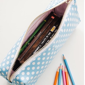 back to school Pencil case , long Pouch pattern ,Makeup, Zipper Pouch Sewing Pattern, makeup A4 and Us Pdf sizes