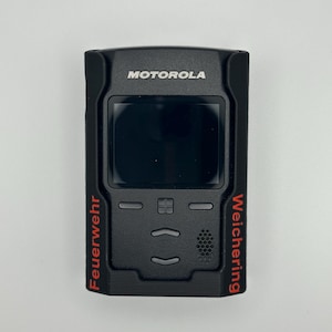 Custodia per cercapersone Motorola Advisor TPG2200 Vigili del Fuoco / THW / Croce Rossa - Custodia per cercapersone