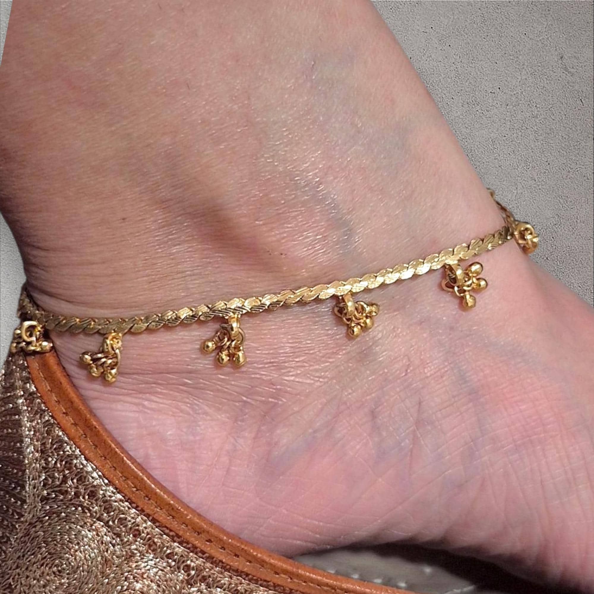 Gold Indian Anklet Canada