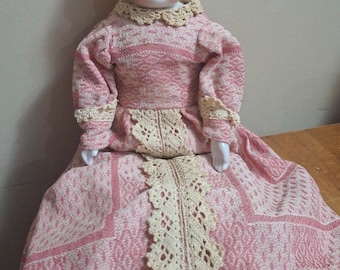Antique Large Porcelain Victorian Doll