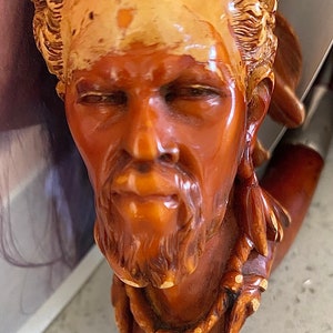 ANTIQUE Meerschaum Pipe of Aboriginal Tribal Chief from Australia