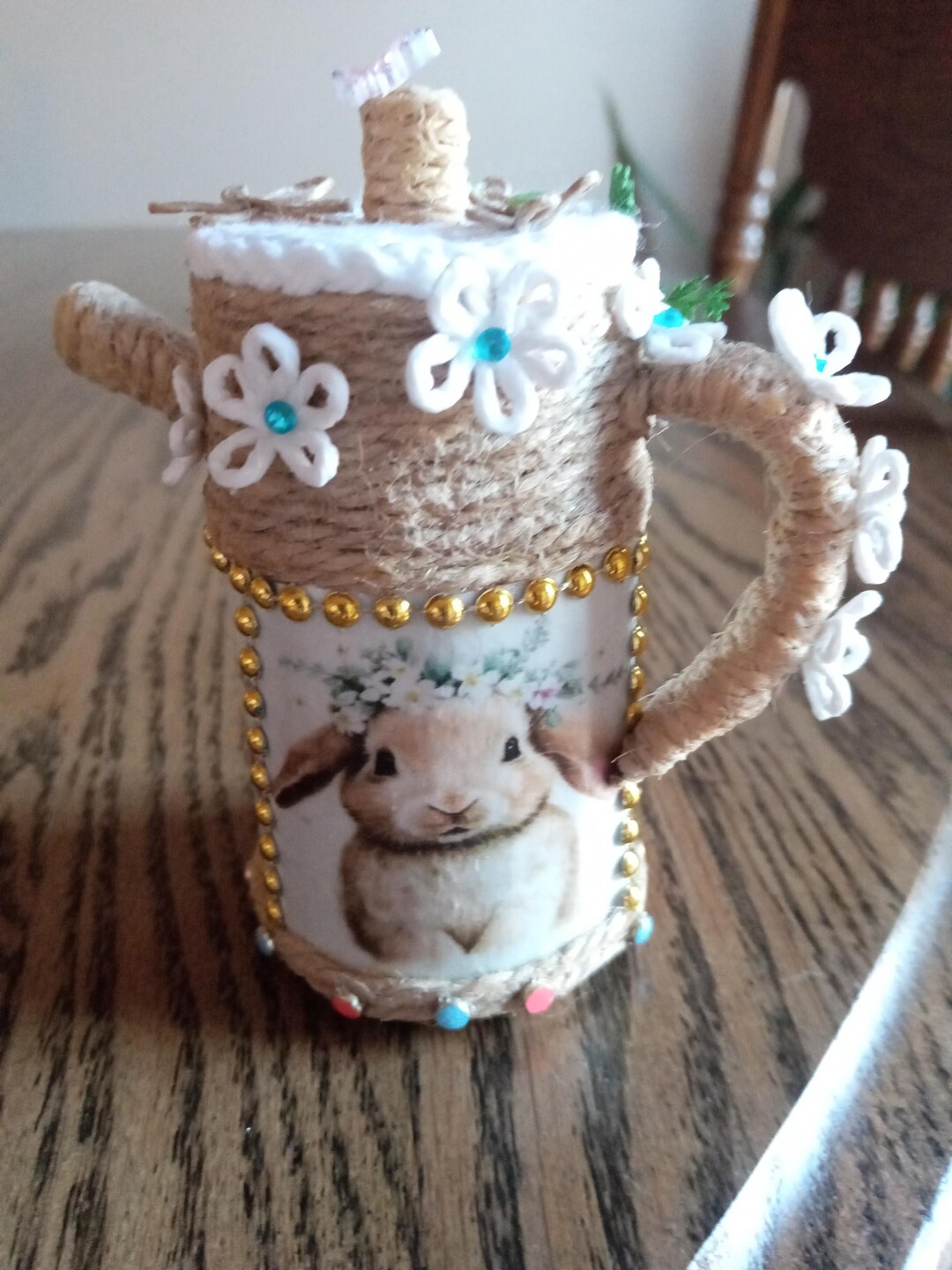 Mini Rabbit Tea Pot Cafe Collectable Mini Bunny Coffee Pot - Etsy