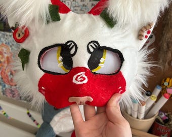 Therian mask. Appy (apple therian mask)