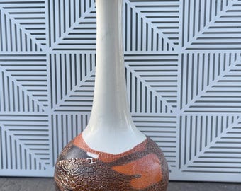 Royal Haeger Vase- Earth wrap vase- pottery- mid century modern