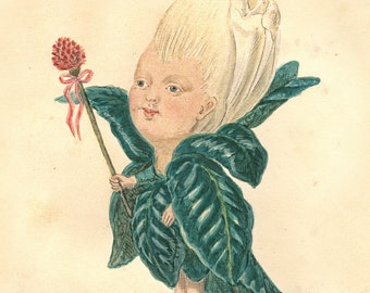 Magnolia lady par Charles Briton, Mardis Gras costume de carnaval de 1873