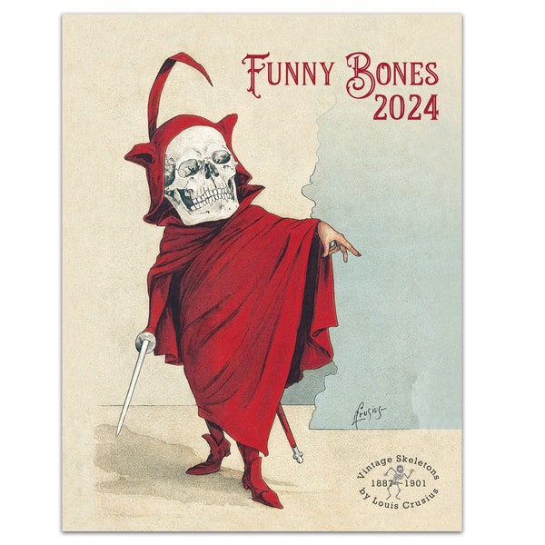 Calendrier 2024 : Série originale Antikamnia "Funny Bones"