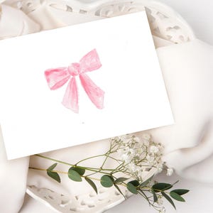 Briefpapierset aquarel flirtstrik | Cottagecore-notitiekaarten voor verjaardagen, bedankjes en dagelijkse notities | Moderne vrouwelijke kaarten