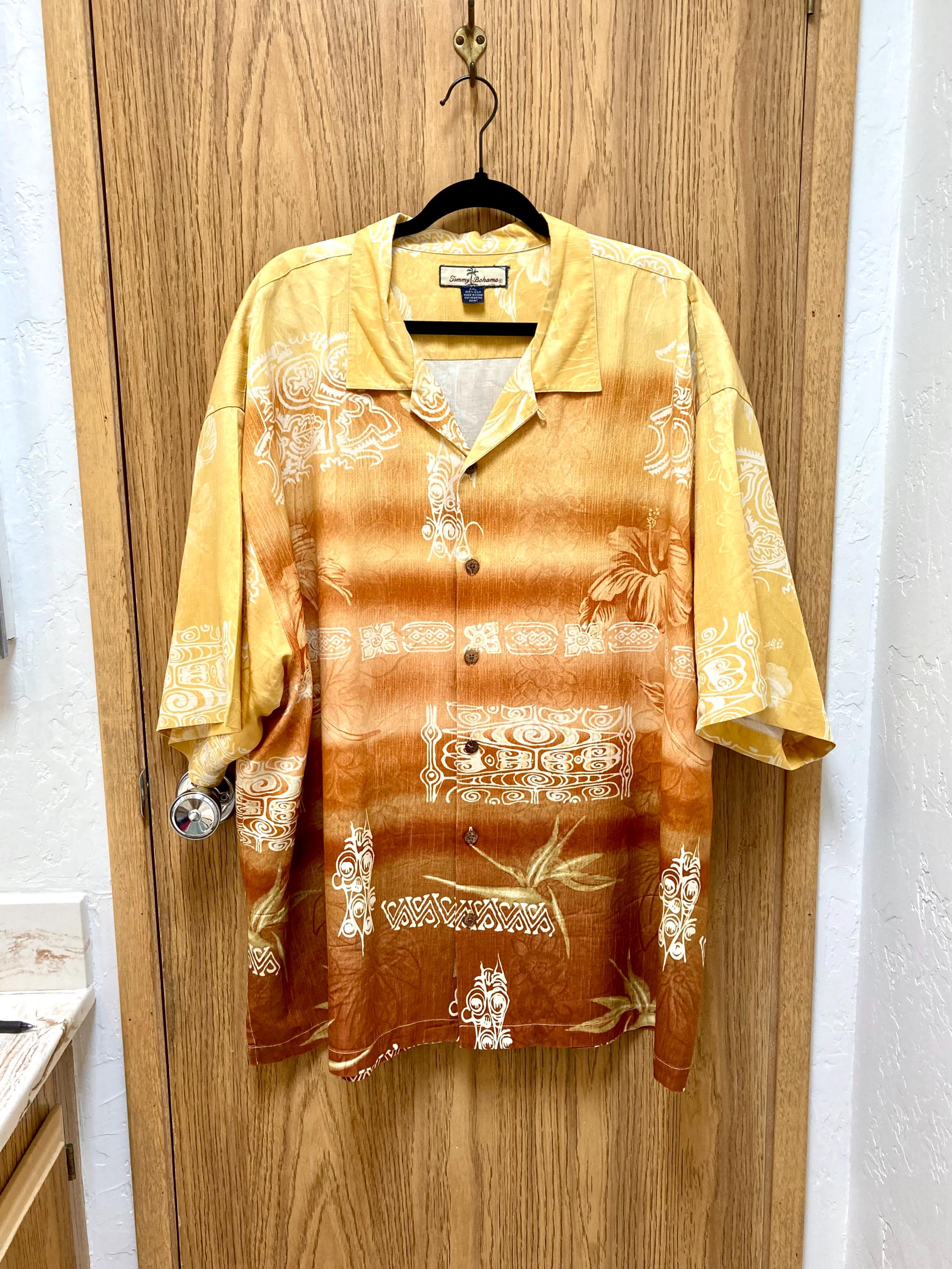 Vintage Tommy Bahama Silk Shirts - Etsy