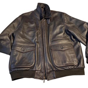 BROOKSBROTHERS レザージャケットLサイズ　ビンテージ Brooks Brothers Leather Jacket - Etsy