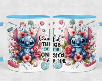 11oz Mug wrap, Sublimation design templates, straight PNG digital download, Stitch and Sew PNG