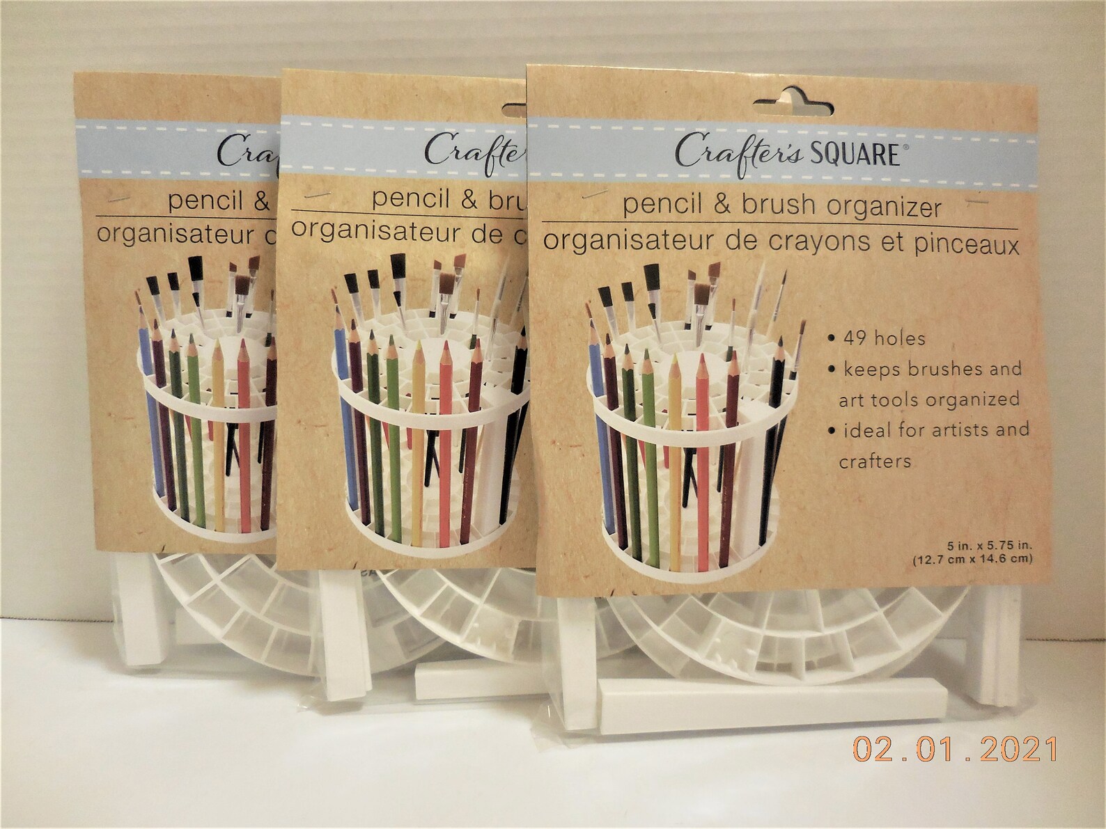 Paint Brush Organizer Caddy Brush Pencil Pen Organizer Art Etsy