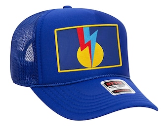 The Lighting Bolt trucker hat- California sunset- local hat