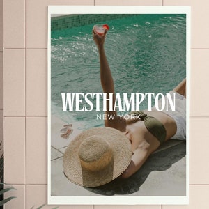 Westhampton Beach Print: Hamptons Coastal Art (Digital Download)