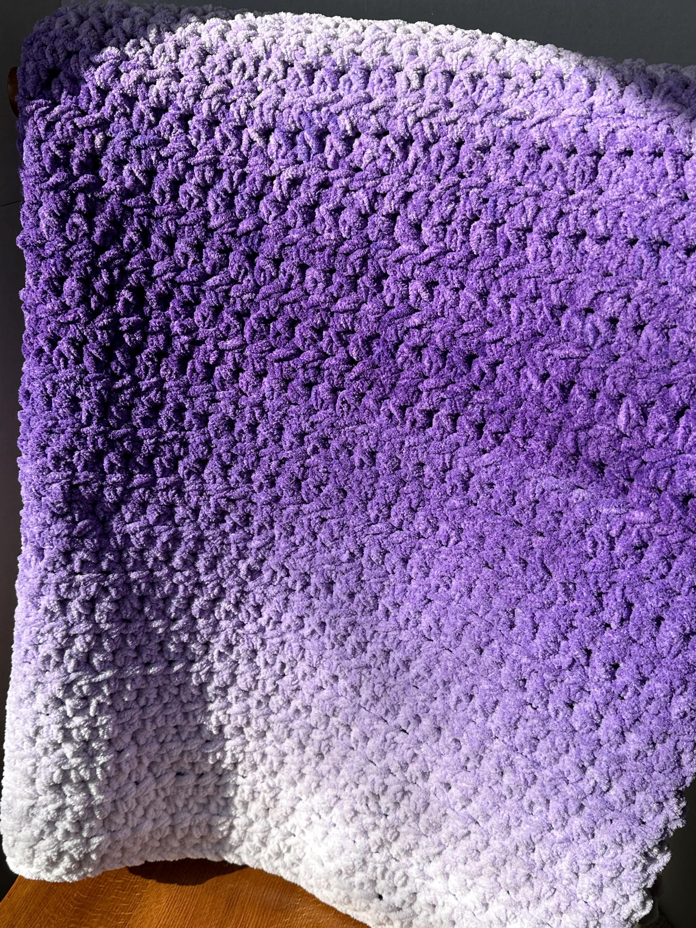 Mayoral Purple Tricot Blanket