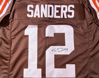 Shedeur Sanders Signiertes Cleveland Browns Jersey mit Echtheitszertifikat
