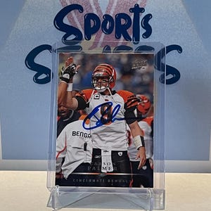 Carson Palmer On-Card Autographed Card