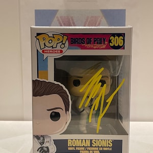 Ewan McGregor Roman Sionis #306 Birds of Prey Signed Funko Pop w/ COA