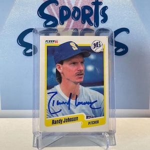 Randy Johnson On-Card Autographed Card