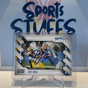 Joey Bosa On-Card Autographed Card