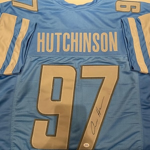 Aidan Hutchinson Signed Detroit Lions Jersey with COA