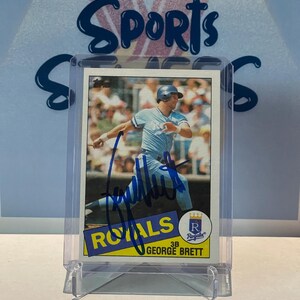 George Brett TOPPS On-Card Autographed Card