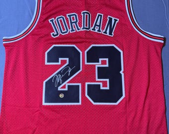 Signed Michael Jordan All-star Jersey Chicago Bulls #23, Autograph