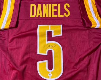 Jayden Daniels Signed Washington Commanders Jersey with COA