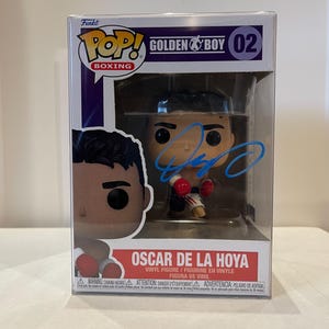Oscar De La Hoya Signed Funko Pop w/ COA