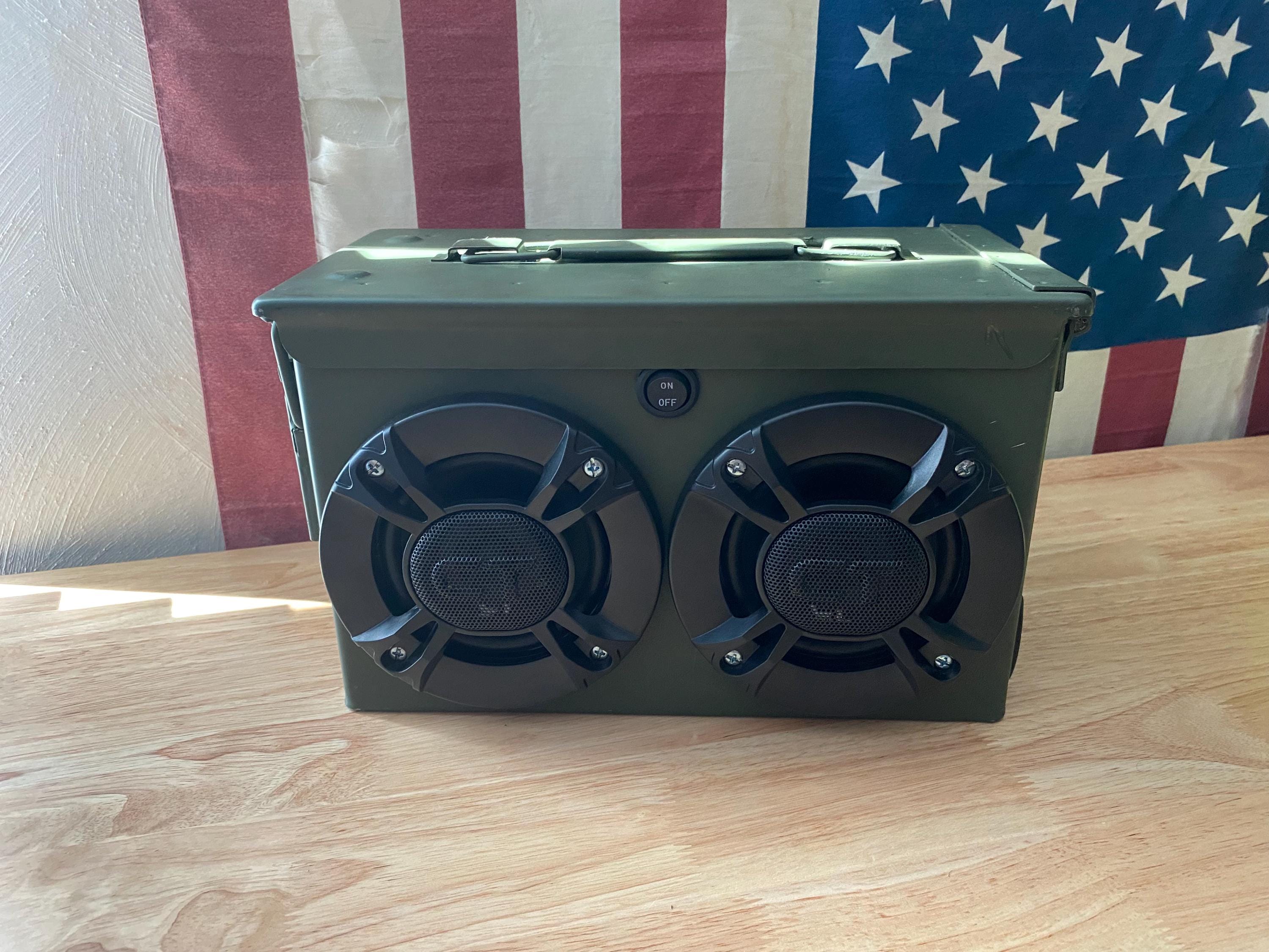 Ammo can boombox - Etsy 日本