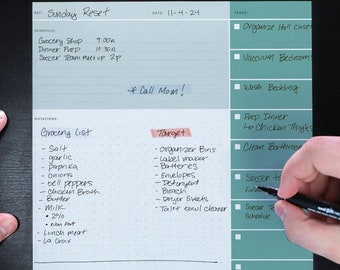 デイリープランナー、タスクプランナー、To Do リスト、印刷可能なデイリープランナー、PDF プランナー、ブルー