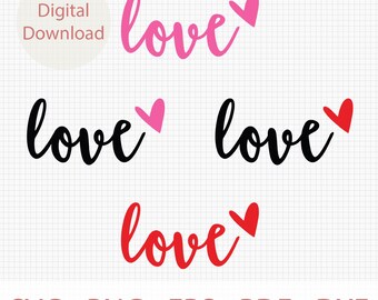 Love Heart Svg Png, Valentine's Day Svg, Love Svg, Valentine Quote Svg, Valentine Shirt Svg, Mama Svg Cut File, Mothers Day Svg, Love Vector