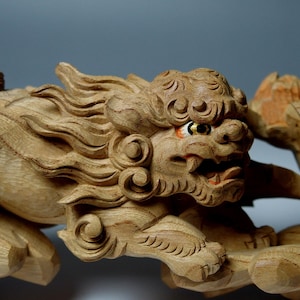 銅器置物 養老乃瀧伝説 養老の滝 養老孝子 玉雲 民藝 民芸 古美術 波兎