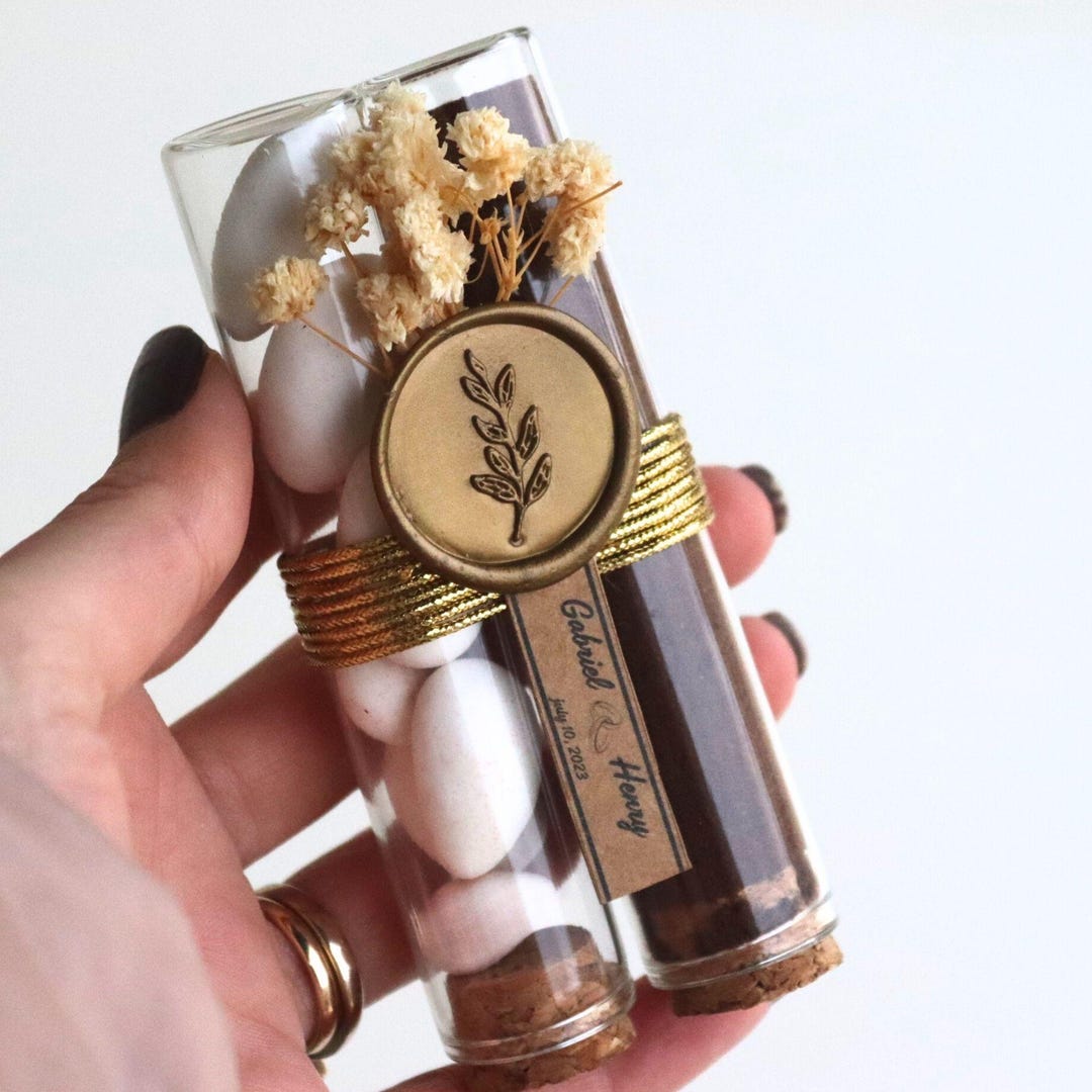 Personalized Turkish Coffee Wedding Favor, Elegant Wedding Favor ...