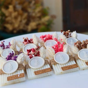Wedding Soap, Personalized Soap Gifts, Mini Soap Favors ,Handmade Soap