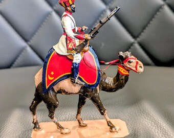 Antiguo Sowar indio del Cuerpo de Camellos de Bikaner, 1905 (c) - Plomo fundido macizo