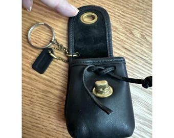 Vintage Coach Mini Daypack Brass Key Fob - Etsy