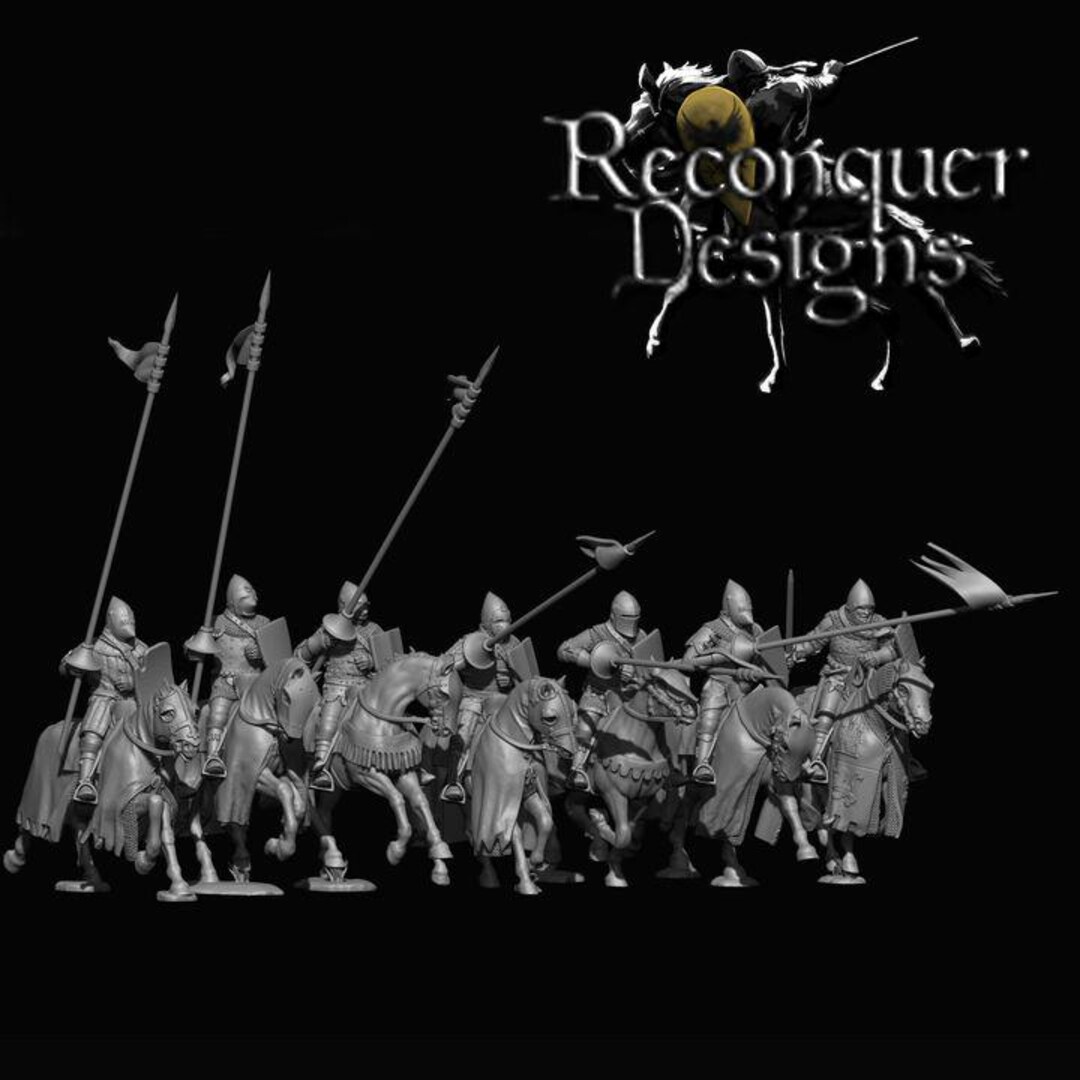 14th Century (later) Men at Arms Reconquer Designs - Etsy
