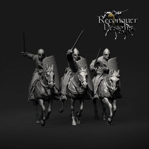 12th century Military Order Knights Set C   Reconquer Designs