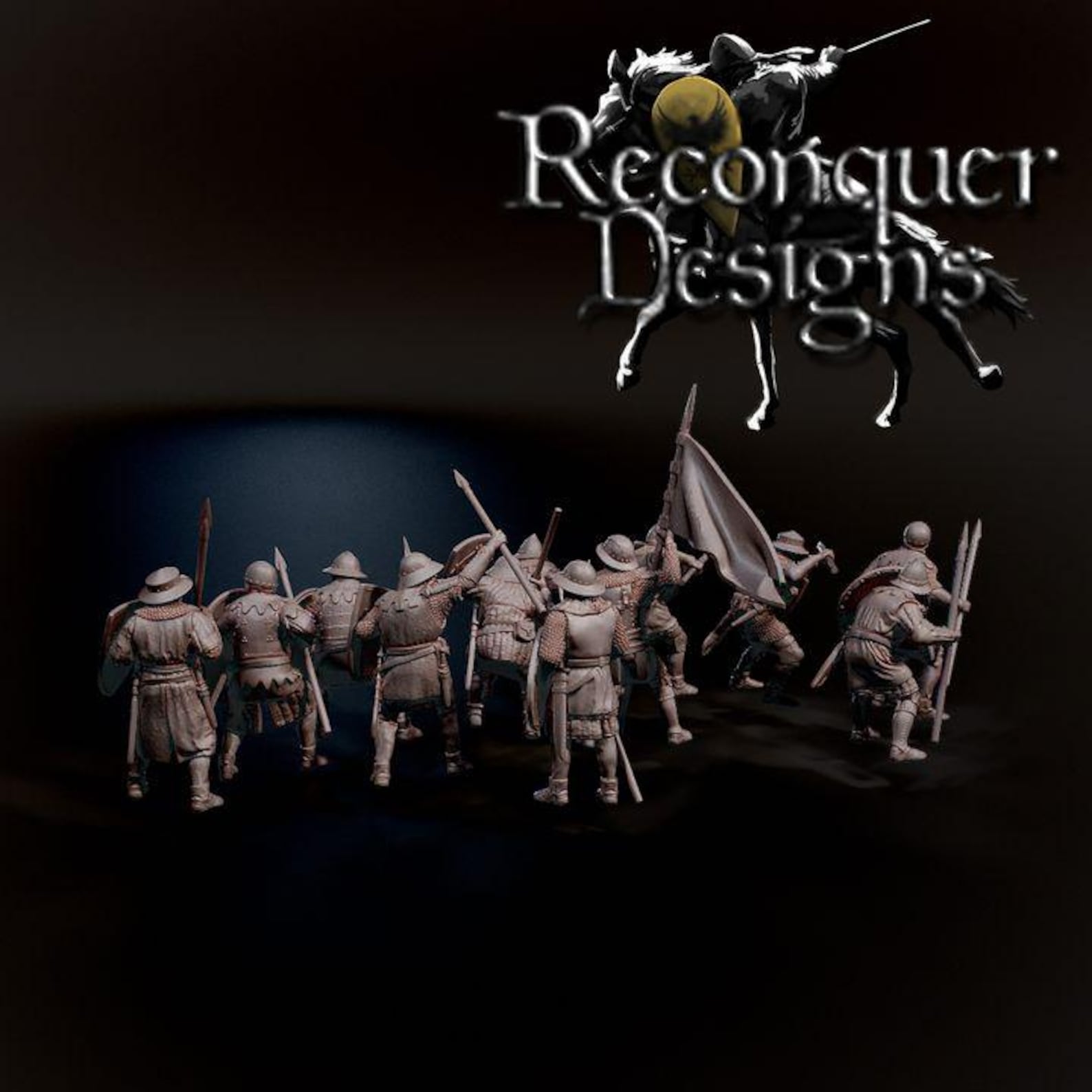 14th Century Sergeants Reconquer Designs - Etsy